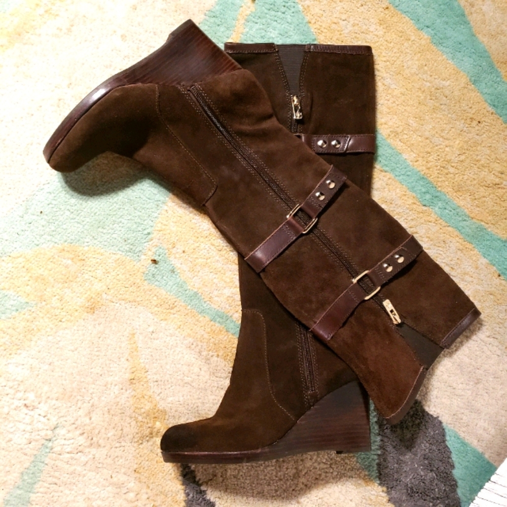 Gorgeous Antonio Melani Tall Leather Dress Boots